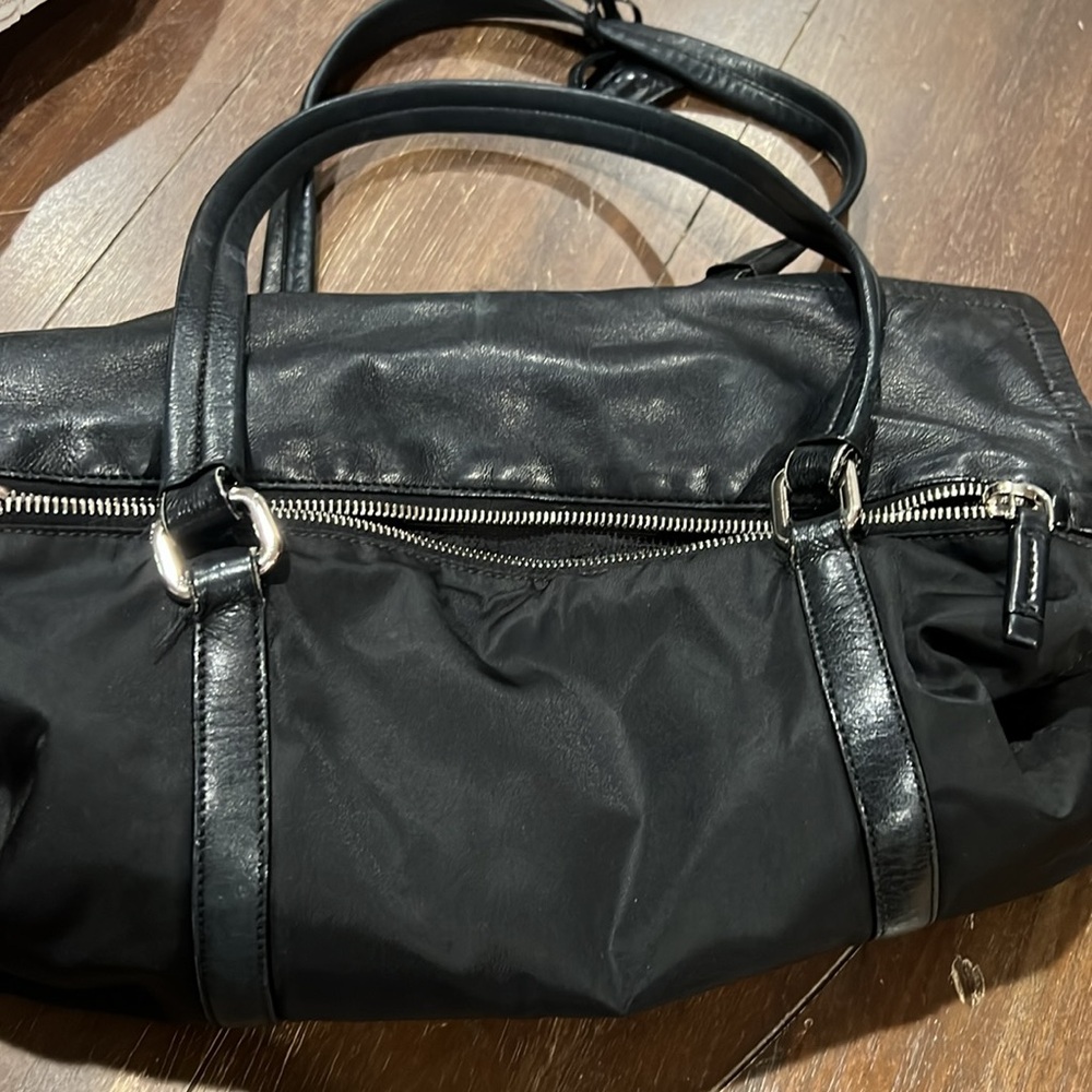 Prada nylon and leather satchel - Picture 3 of 11